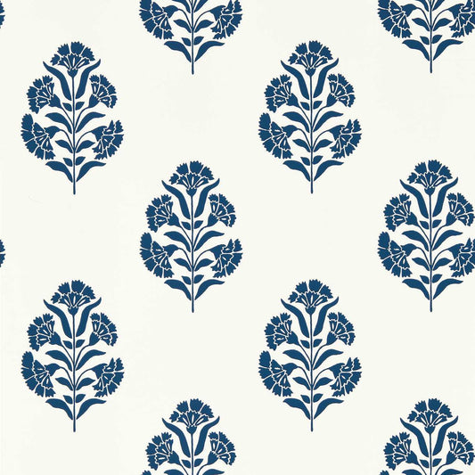 Standen Wallpaper - Midnight - Clarke & Clarke