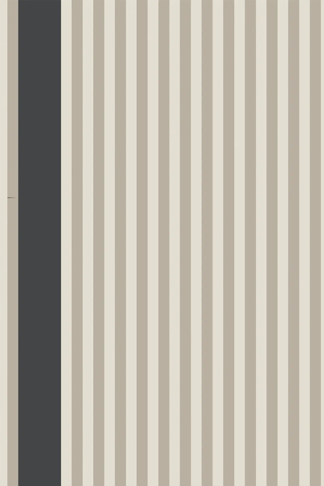 Stripe Wallpaper - Gray - 6104