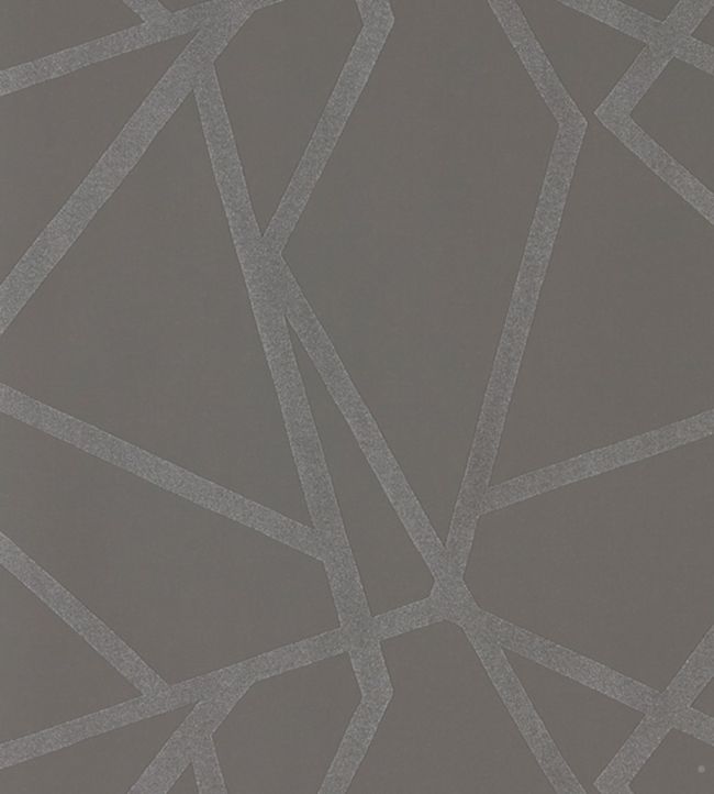 Sumi Shimmer Wallpaper - Flint - HMFW111571 - Harlequin