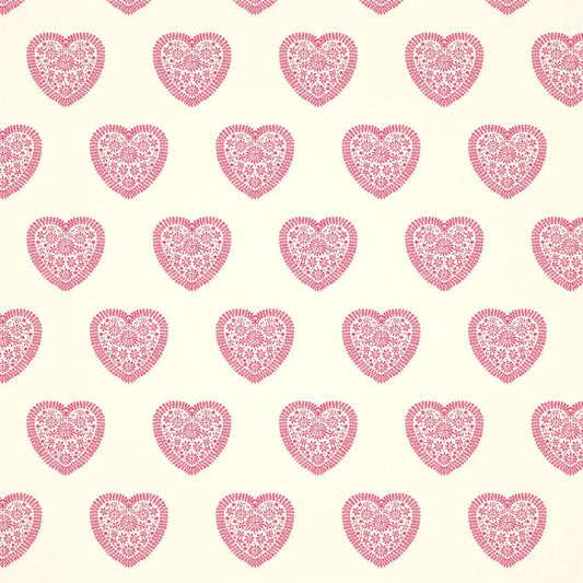 Sweet Heart Wallpaper - Pink - HLTF112659 - Harlequin