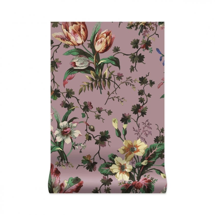 TULIPA Wallpaper - Tourmaline - House of Hackney