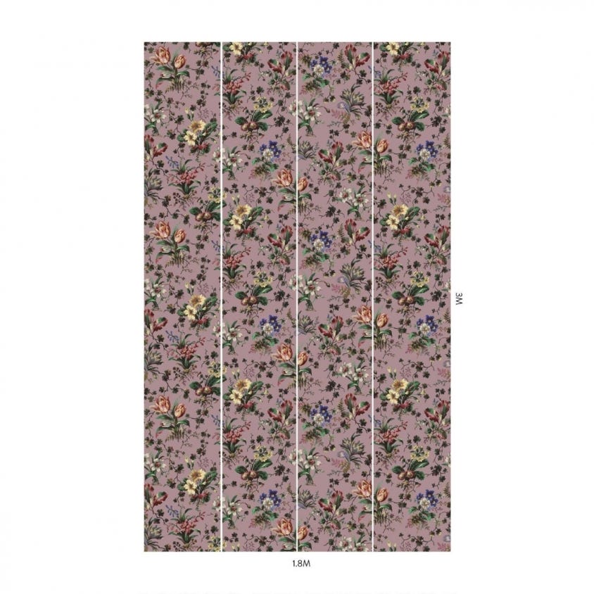 TULIPA Wallpaper - Tourmaline - House of Hackney
