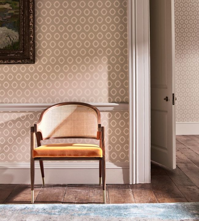 Tallulah Plain Wallpaper - Antique Copper - ZFOW312963 - Zoffany