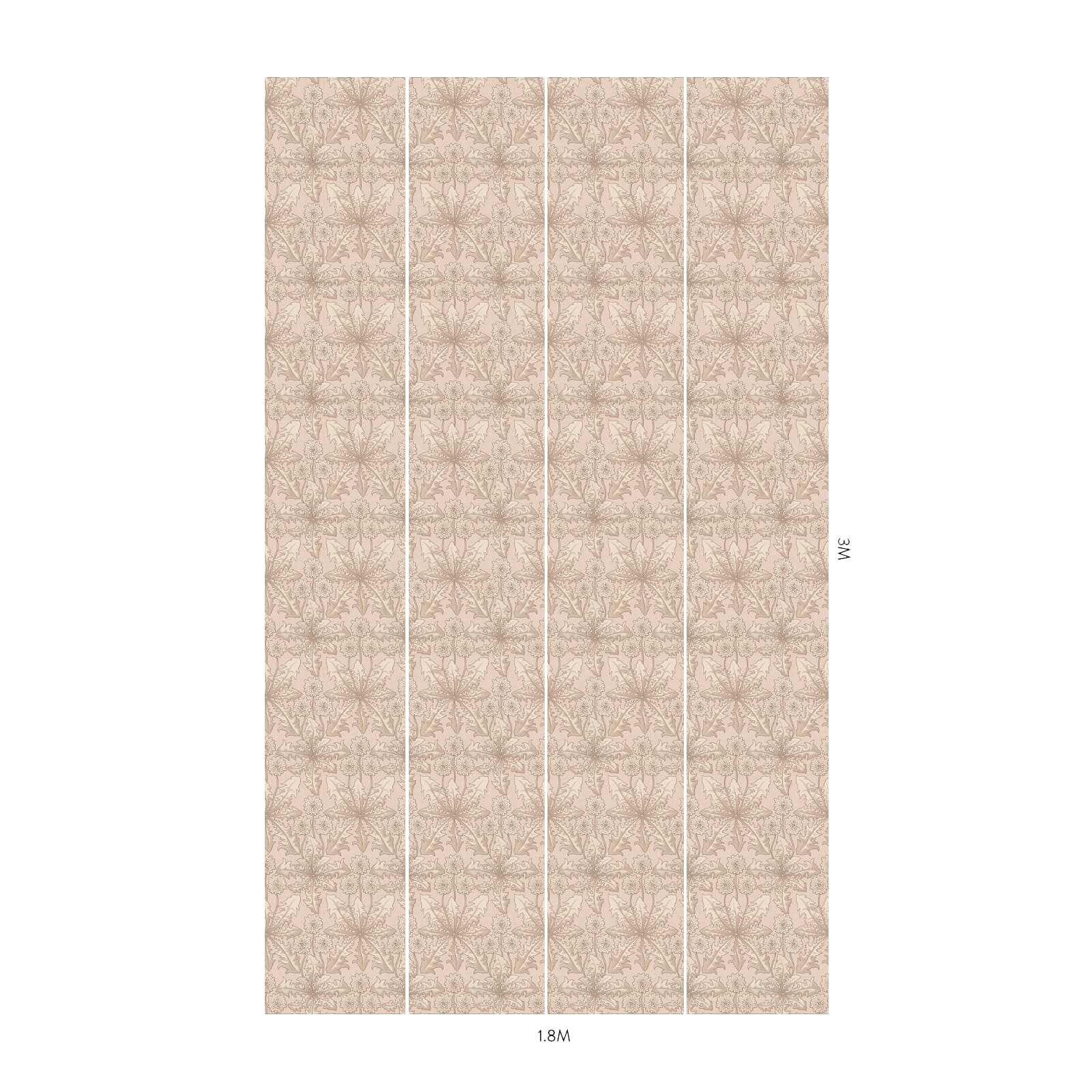 Taraxa Wallpaper - Phlox - House of Hackney