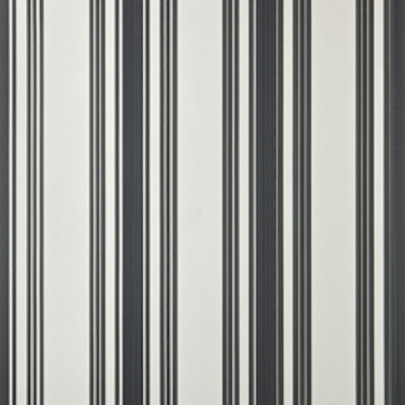 Tented Stripe Wallpaper - Off-Black - 1388 - Farrow & Ball