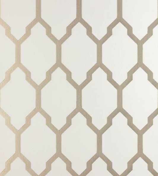 Tessella Wallpaper - White - 3610 - Farrow & Ball