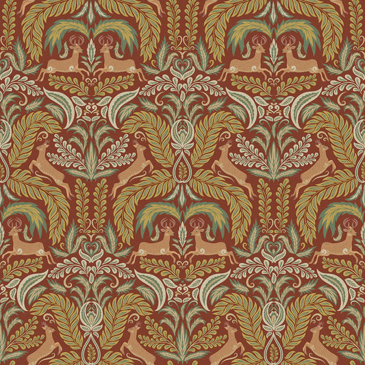 The Endearing Deer Wallpaper - Autumn - Lucie Annabel