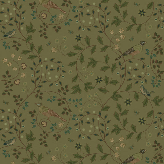 The Grand Estate Wallpaper - Rural Tones on Gentleman Green - Lucie Annabel
