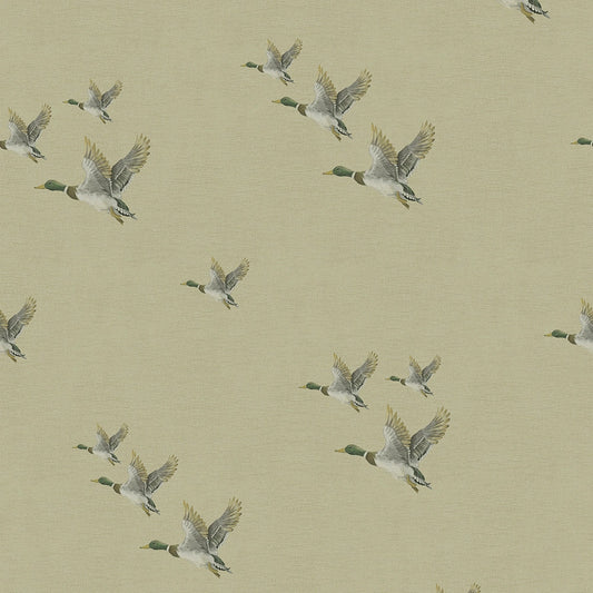 The Mallards Wallpaper - Sand - Lucie Annabel