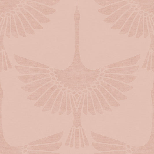 The Orient Wallpaper - Dusty Pink - Lucie Annabel
