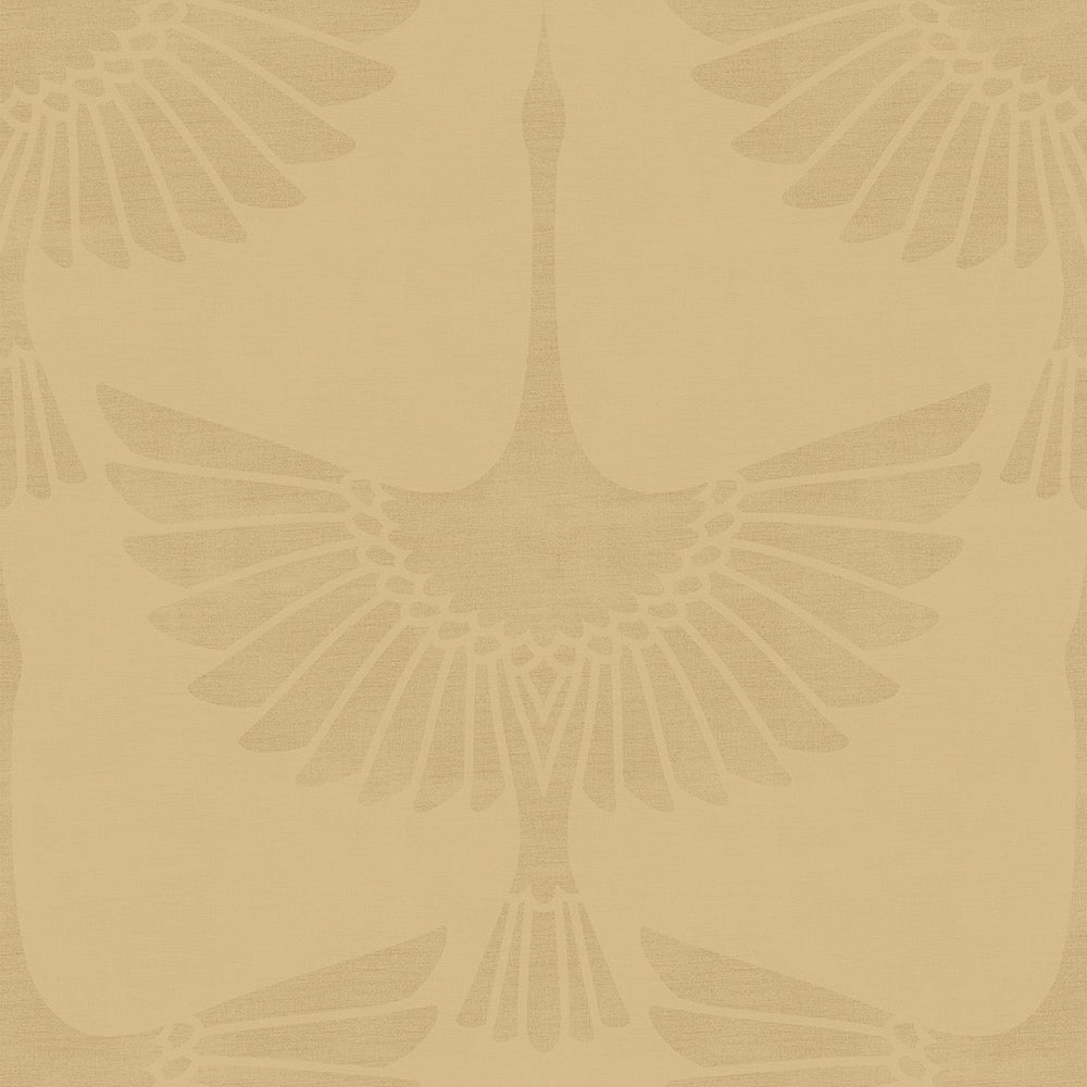 The Orient Wallpaper - Ochre - Lucie Annabel