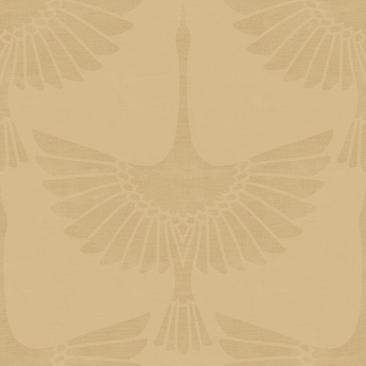 The Orient Wallpaper - Ochre - Lucie Annabel