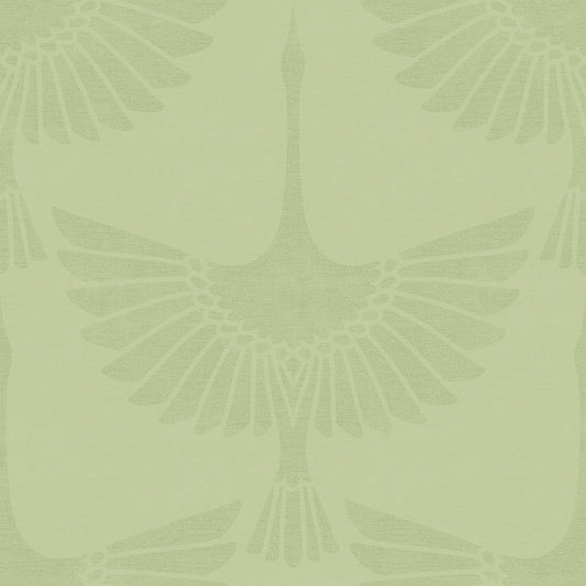 The Orient Wallpaper - Olive - Lucie Annabel