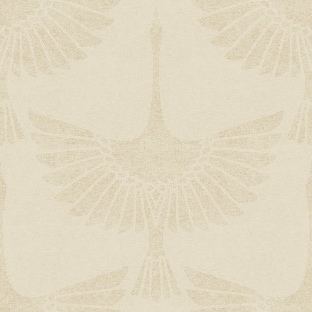 The Orient Wallpaper - Vintage Cream - Lucie Annabel