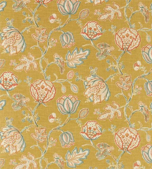 Theodosia Fabric - Saffron - 226595 - Morris & Co