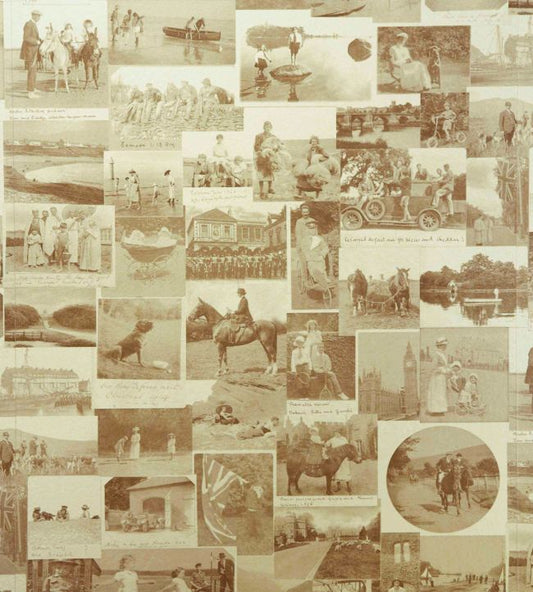 This Other Eden Wallpaper - Vintage Gold - BG0100-101 - Barneby Gates