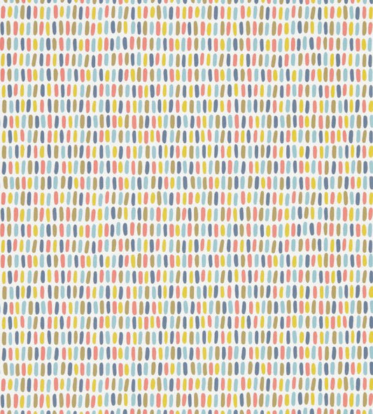 Tikku Wallpaper - Grapefruit / Sunshine / Ink - NNOU111527 - Scion