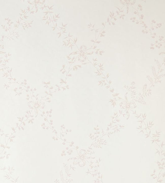Toile Trellis Wallpaper - Calamine - 631 - Farrow & Ball