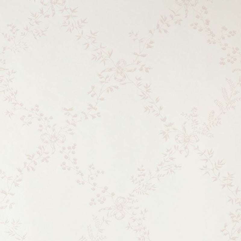 Toile Trellis Wallpaper - Calamine - 631 - Farrow & Ball