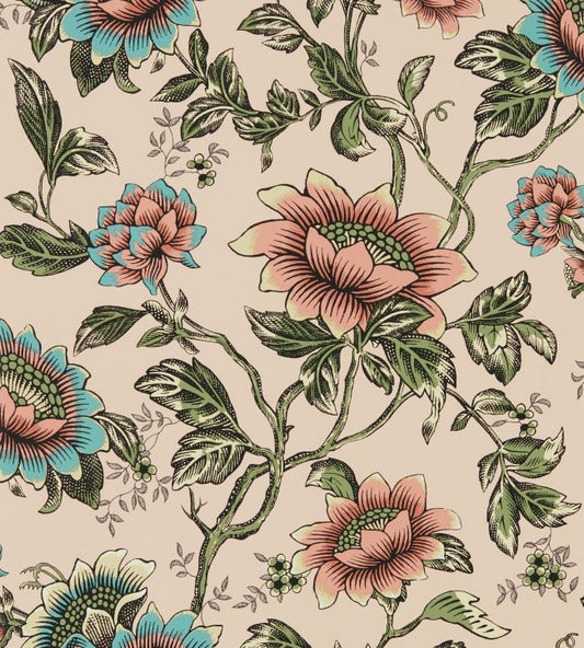 Tonquin Wallpaper - Blush - Clarke & Clarke