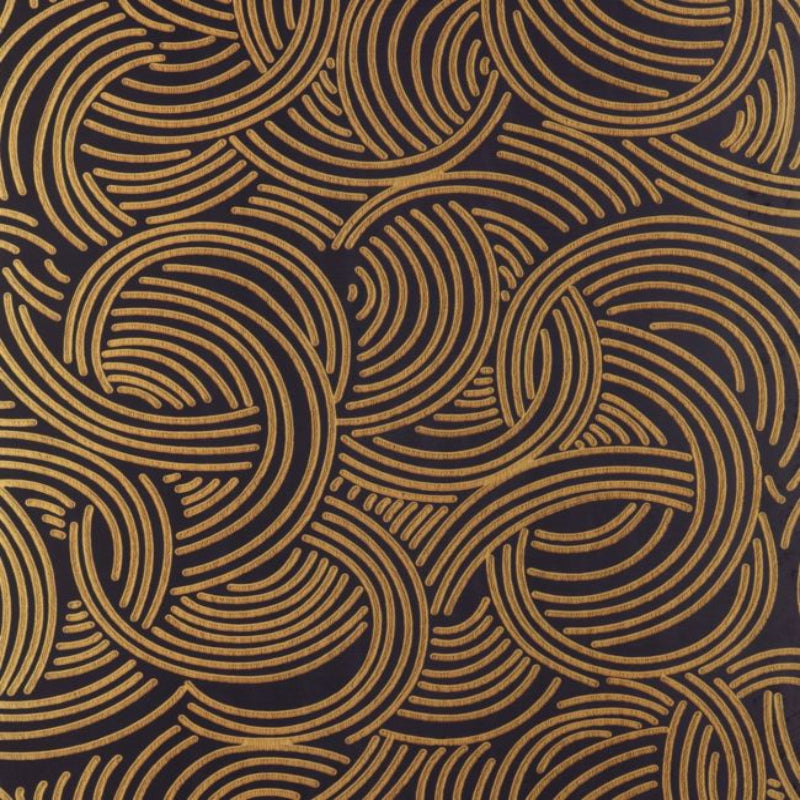 Tourbillon Wallpaper - Gold - 4809 - Farrow & Ball