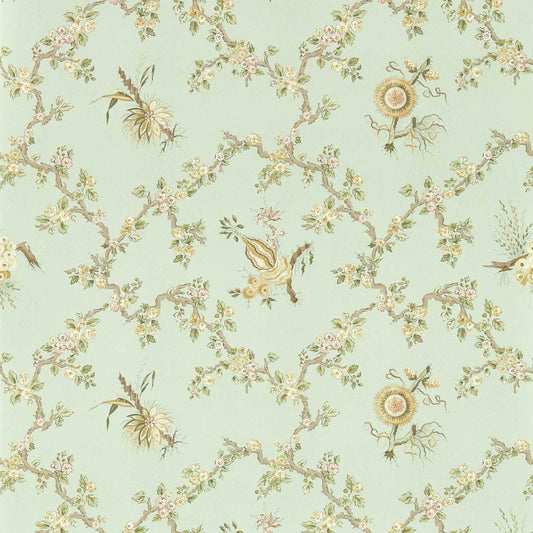 Trelliage Wallpaper - Aphrodite/Blush - DGDW217320 - Sanderson