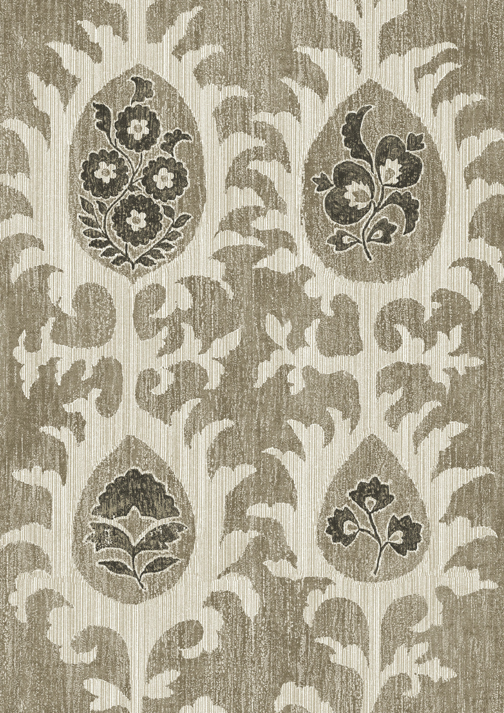 Tribal Wallpaper - Black Bronze