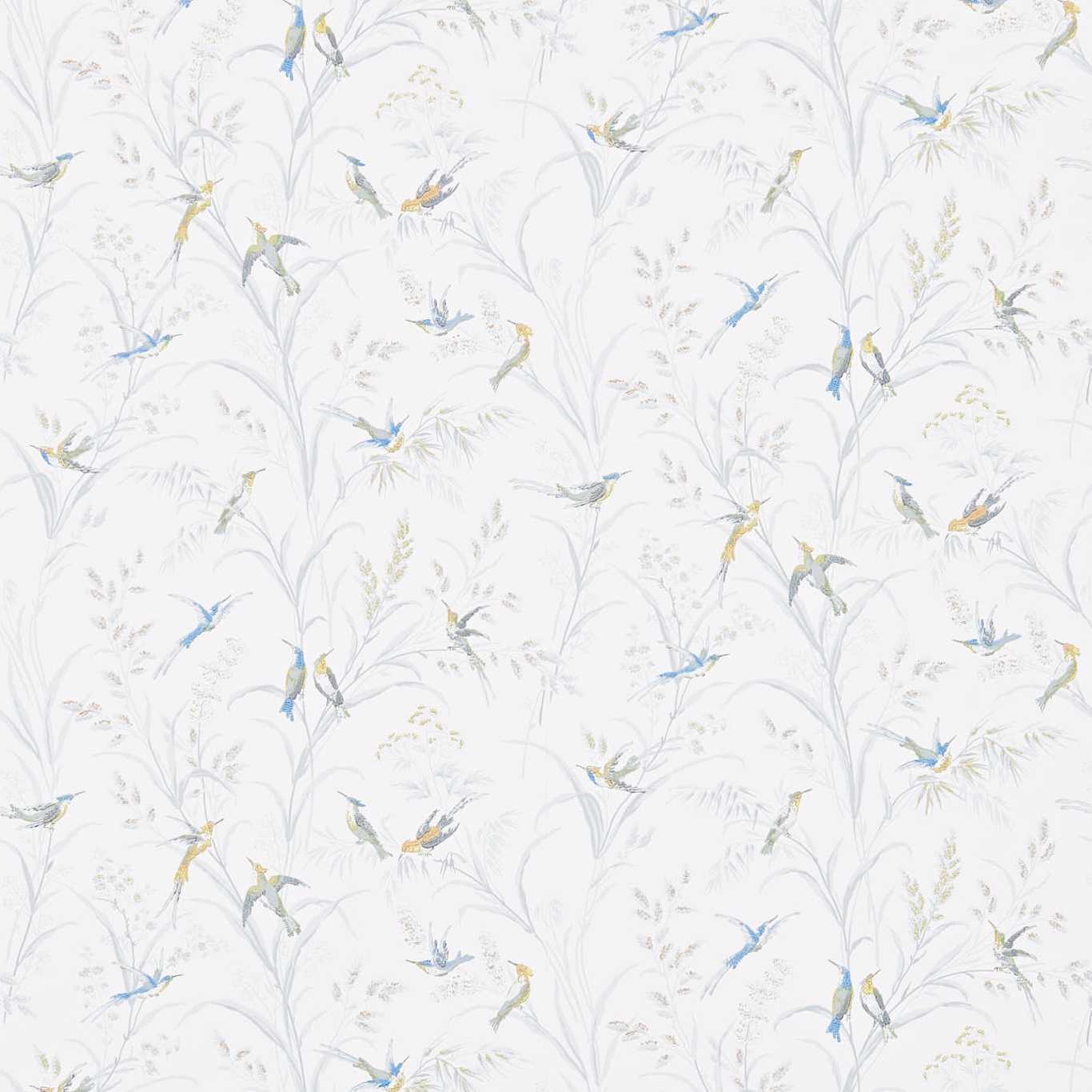 Tuileries Wallpaper - Silver/Multi - DFAB214083 - Sanderson