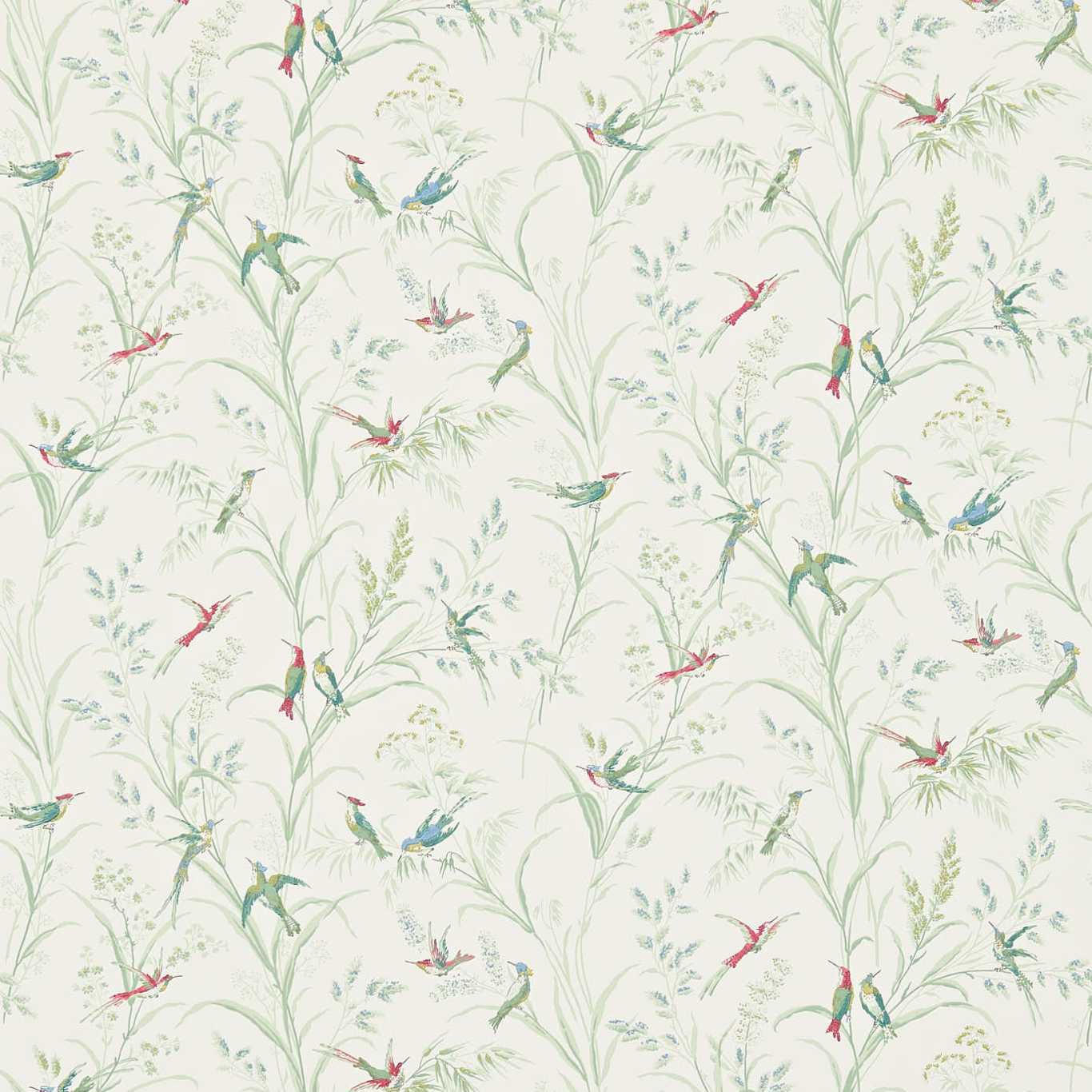 Tuileries Wallpaper - Willow/Multi - DFAB214081 - Sanderson