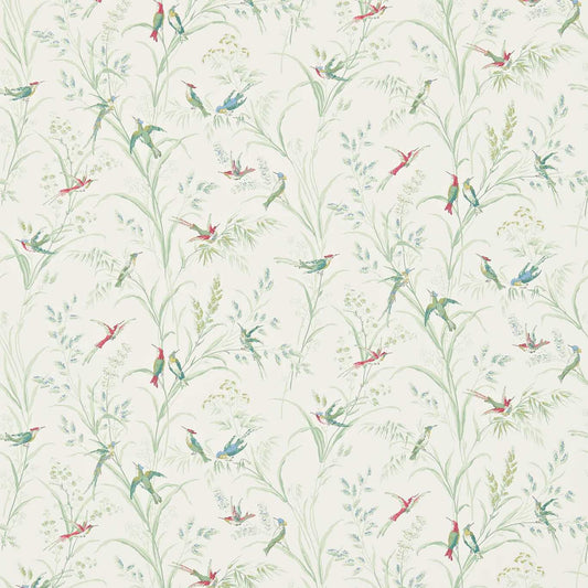 Tuileries Wallpaper - Willow/Multi - DFAB214081 - Sanderson
