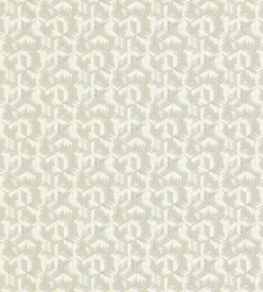 Tumbling Blocks Wallpaper - Empire Grey - ZRHW312891 - Zoffany