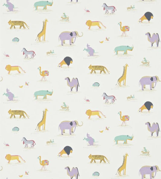 Two by Two Wallpaper - Vintage/Multi - DLIT214043 - Sanderson