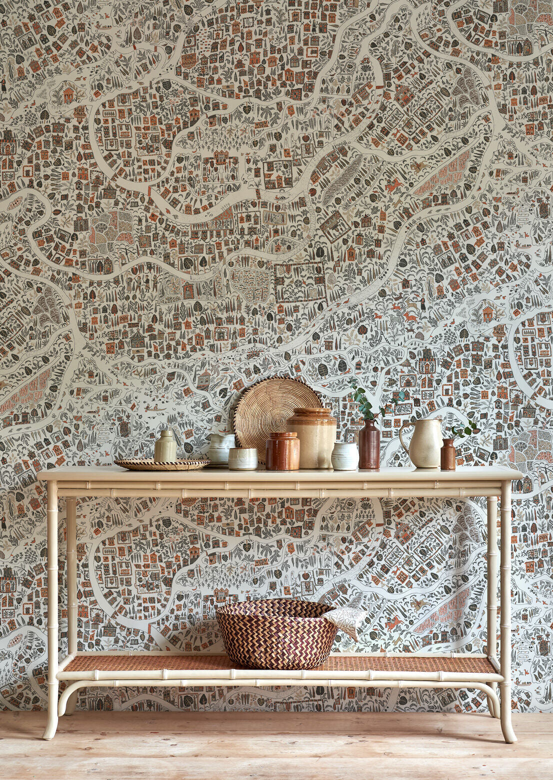 Utopia Wallpaper  - Satsuma Soot
