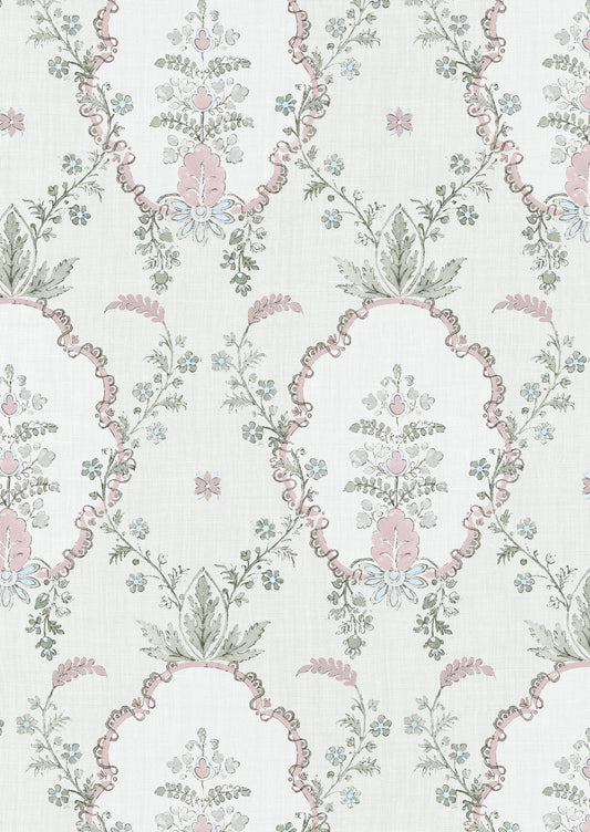 Vallance Wallpaper - Myrtle Pink
