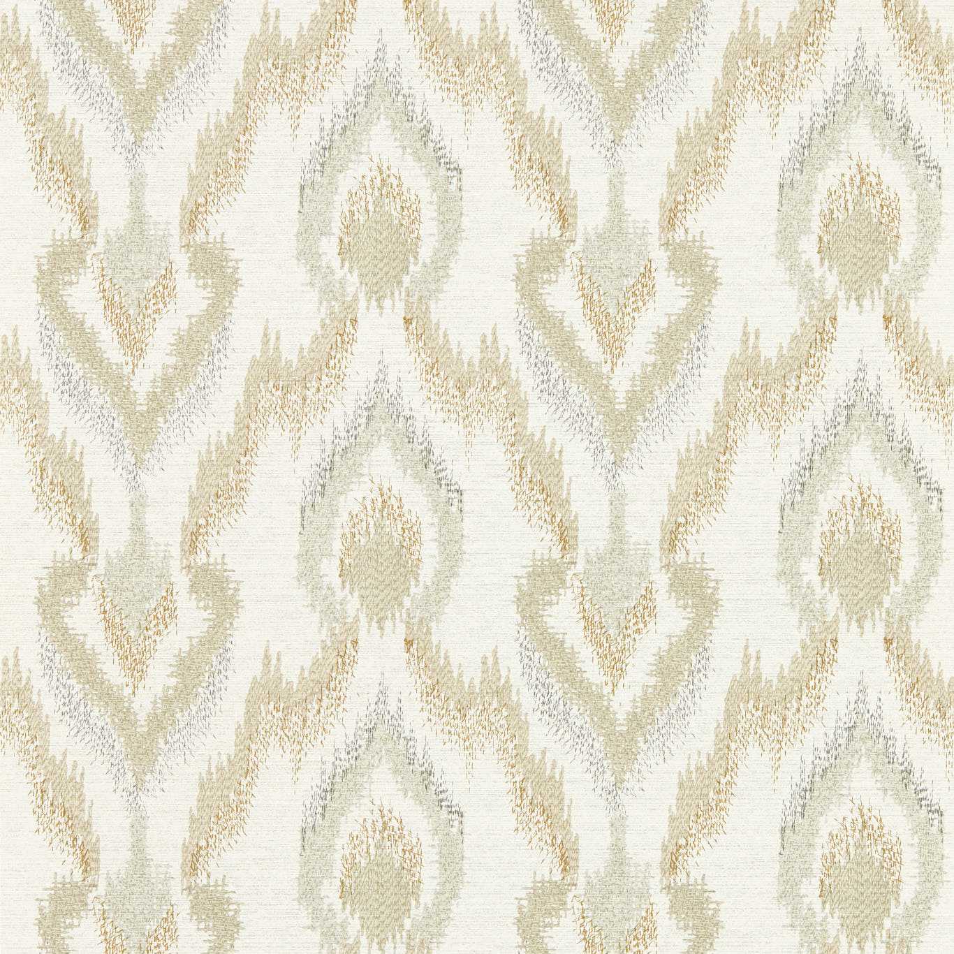 Velluto Wallpaper - Linen - Clarke & Clarke