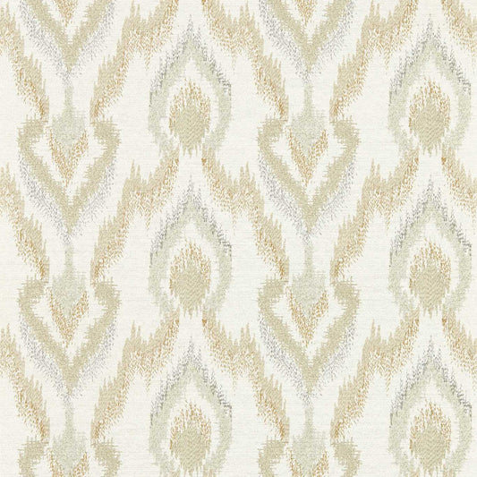 Velluto Wallpaper - Linen - Clarke & Clarke