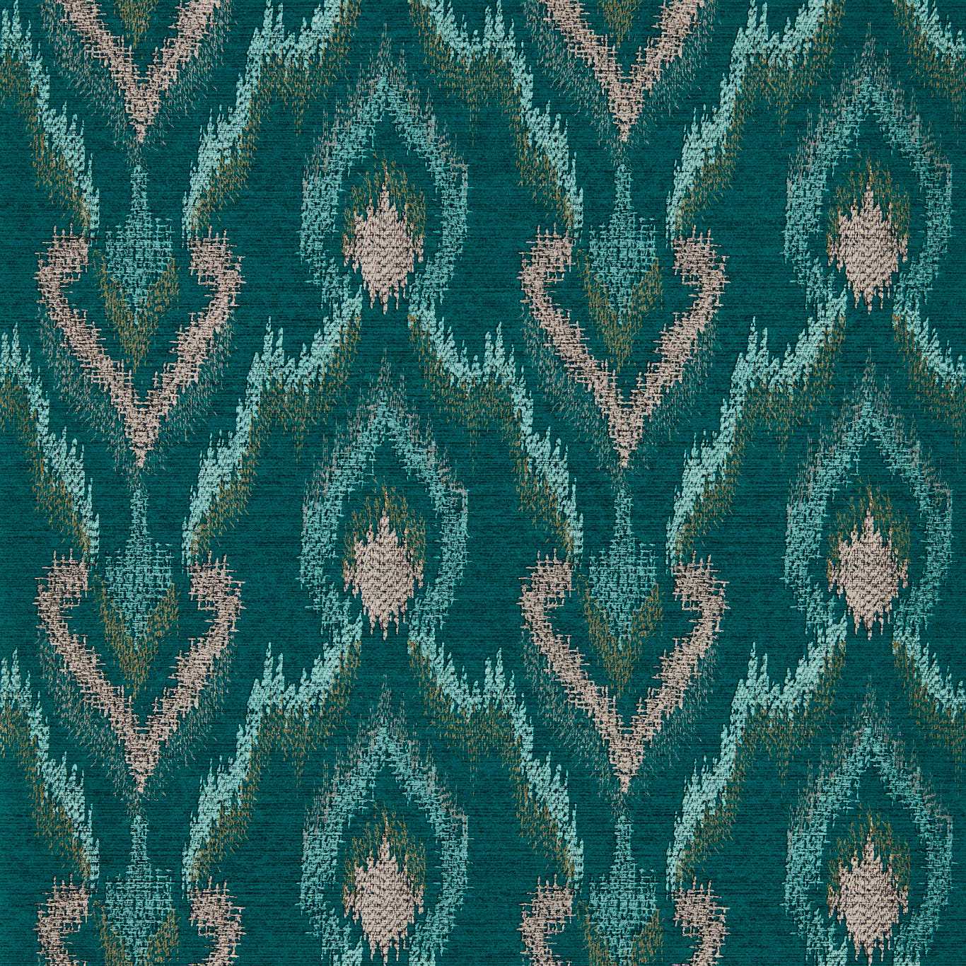Velluto Wallpaper - Teal - Clarke & Clarke