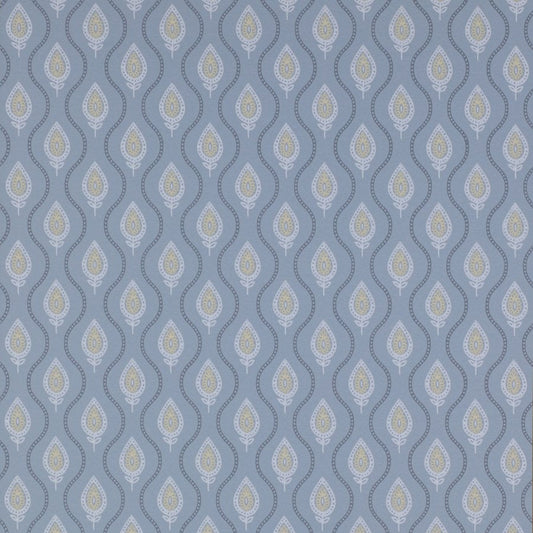 Verity Wallpaper - Navy - Colefax & Fowler