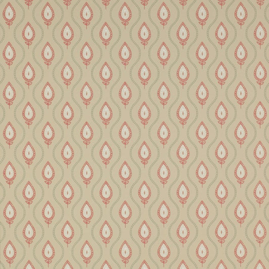Verity Wallpaper - Red/Sienna - Colefax & Fowler