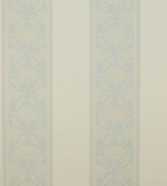 Verney Stripe Wallpaper - Old Blue - Colefax & Fowler