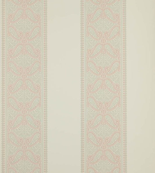 Verney Stripe Wallpaper - Pink - Colefax & Fowler