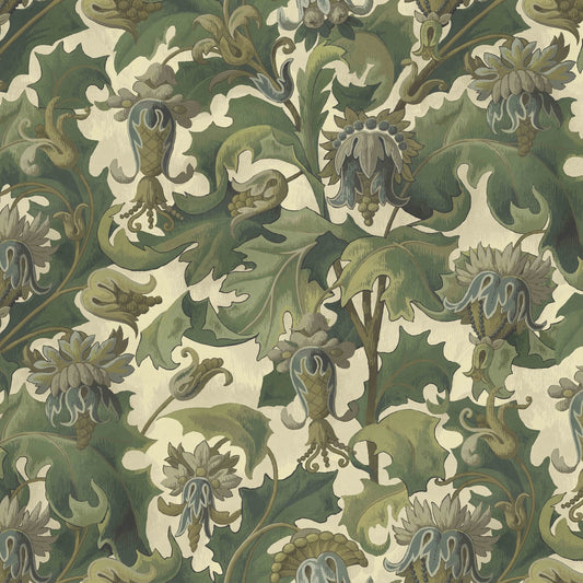 Vespertine Wallpaper - Ecru - House of Hackney