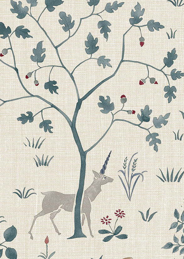 Voysey Park Wallpaper - Cluny