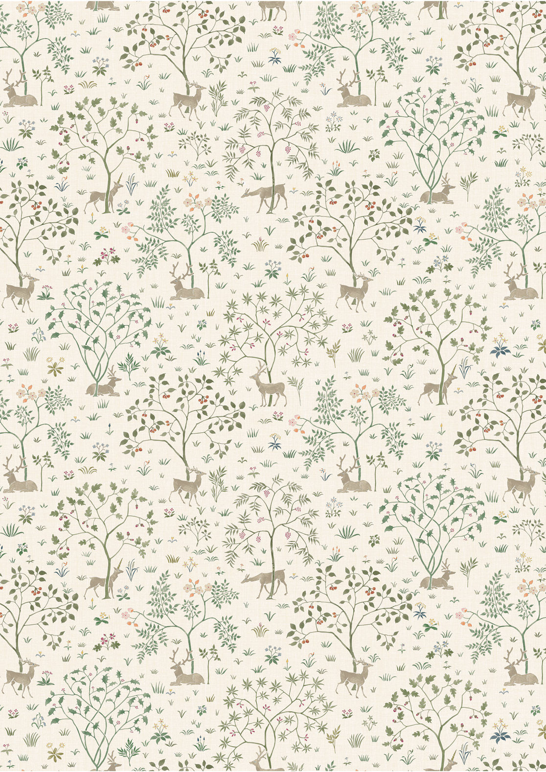 Voysey Park Wallpaper - Verdure