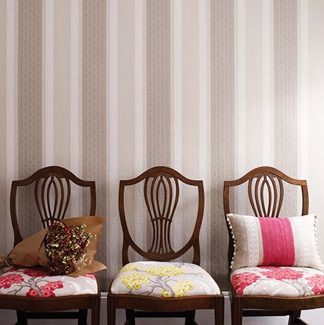 Chantilly Stripe Wallpaper