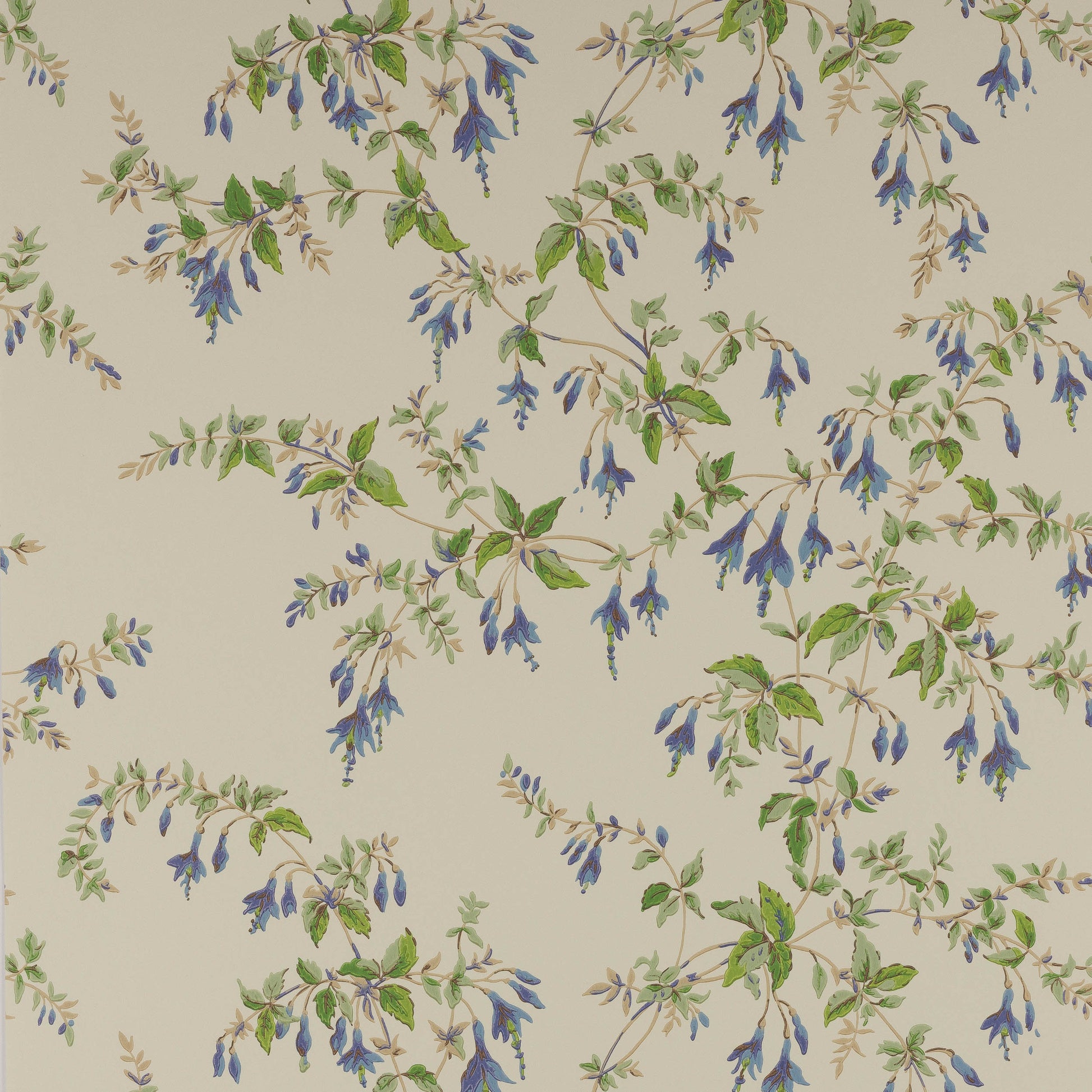 Fuchsia Wallpaper - Green
