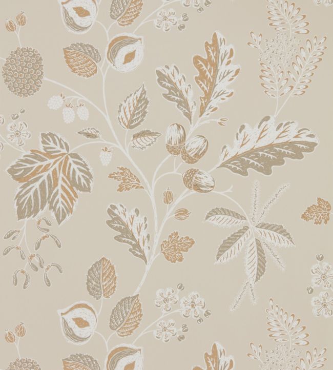 Warwick Wallpaper - Linen - DYSI216616 - Sanderson