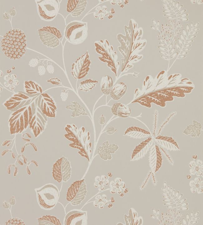 Warwick Wallpaper - Taupe - DYSI216615 - Sanderson