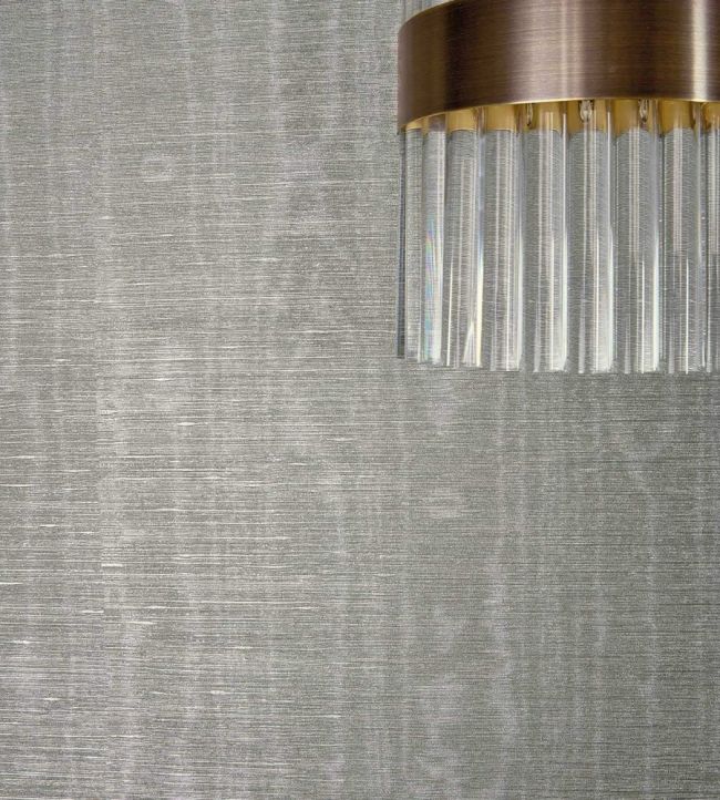 Watered Silk Wallpaper - Stone - ZRHW312912 - Zoffany
