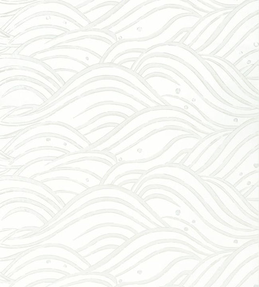 Waves Wallpaper - Pearl - AT9878 - Anna French